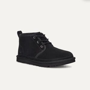 UGG Kids Black Lace-Up Boots